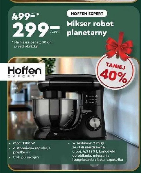 Robot planetarny 1300 w Hoffen promocja