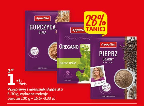 Gorczyca bia艂a Appetita promocja