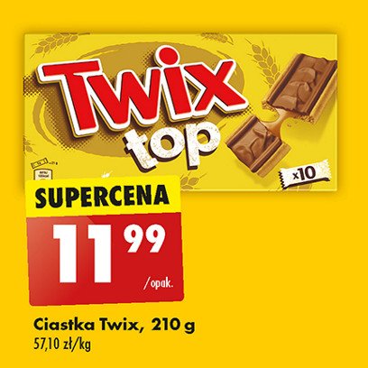 Ciastka Twix top promocja