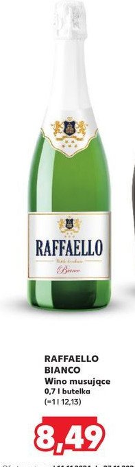 Wino RAFFAELLO BIANCO RAFFAELLO WINE promocja w Kaufland