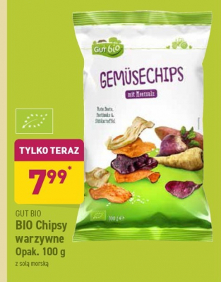 Chipsy warzywne Gut bio promocja