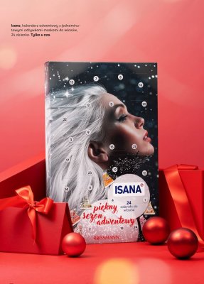 Kalendarz adwentowy z jednominutowymi odżywkami-maskami do włosów promocja w Rossmann