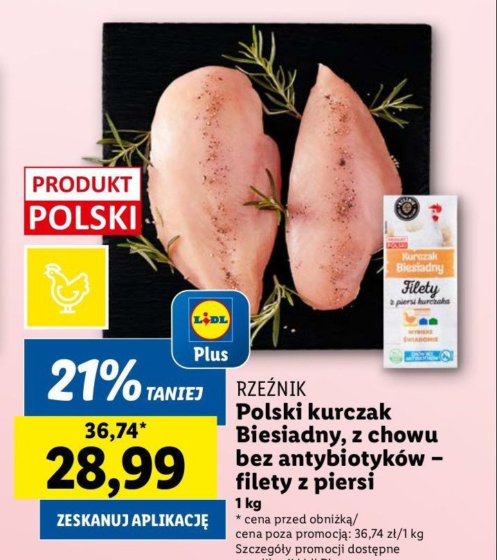 Filet z piersi kurczaka biesiadnego Rzeźnik codzienna dostawa promocja