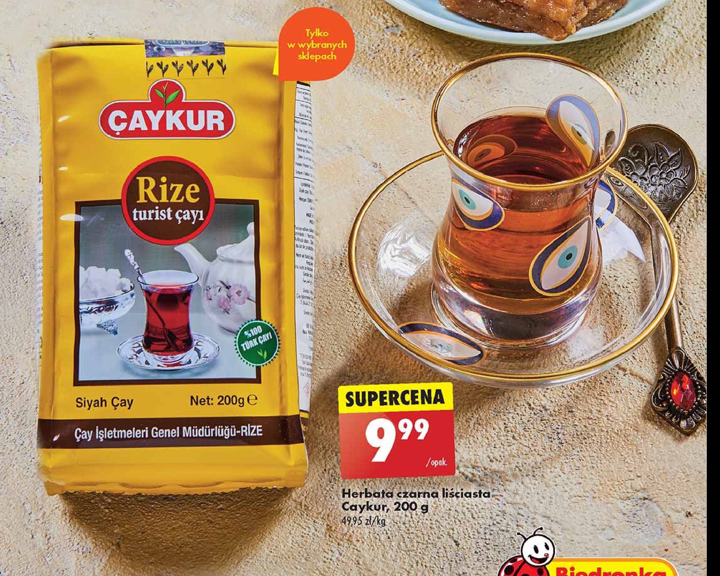 Herbata czarna promocja w Makro