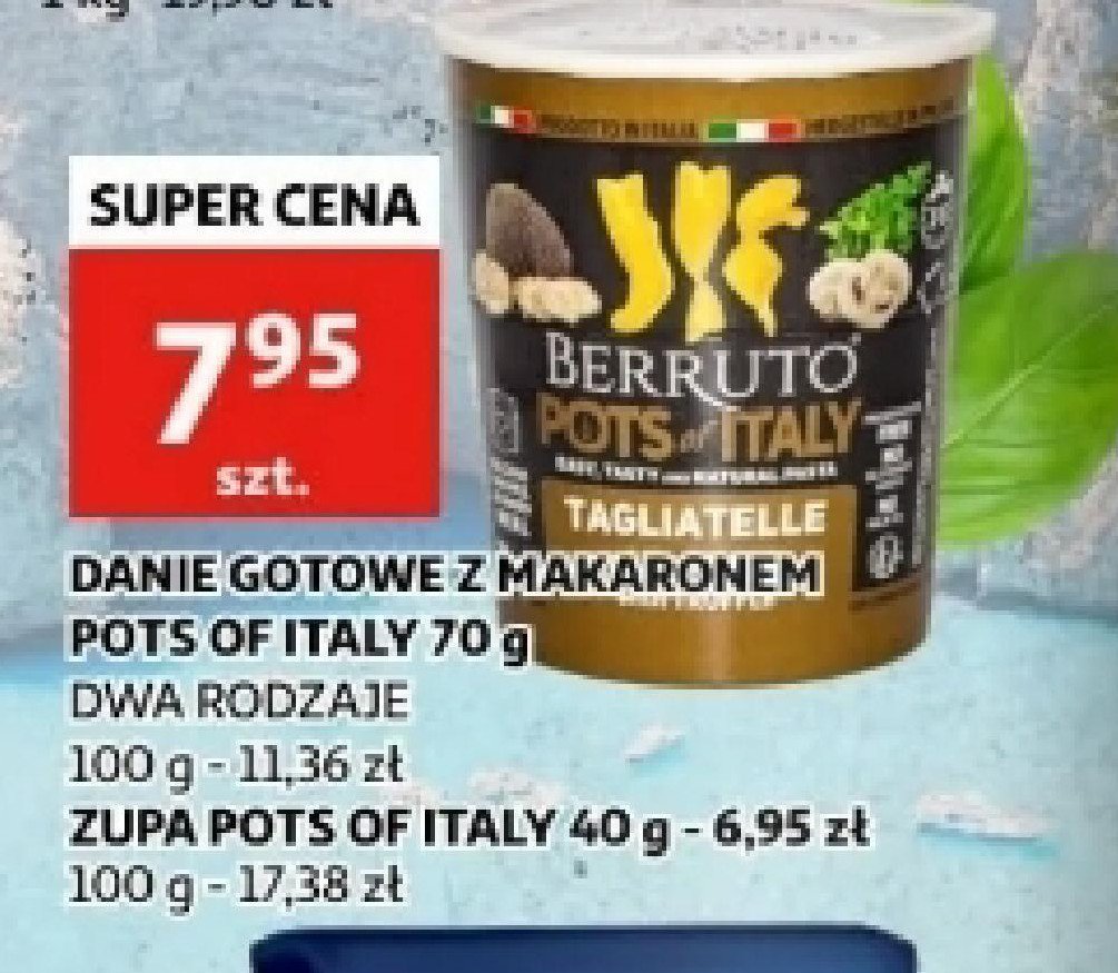 Makaron tagliatelle z truflami Berruto promocja