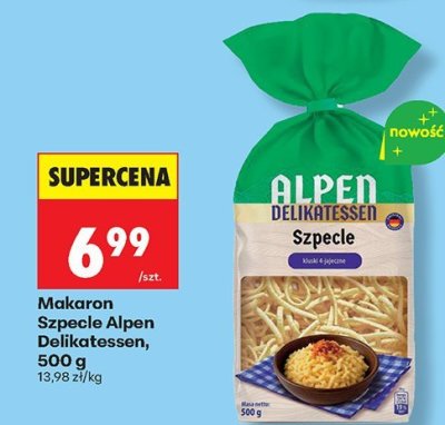 Makaron Szpecle  promocja w Biedronka