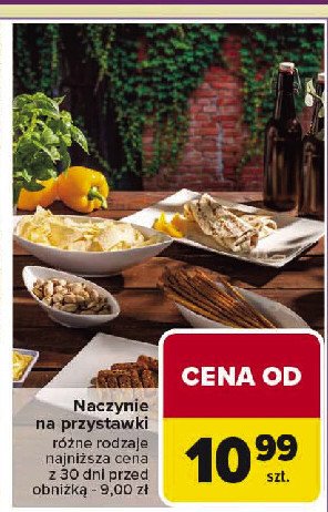 Naczynie na przystawki promocja w Carrefour