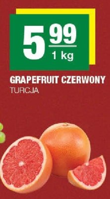 Grapefruit czerwony Turcja promocja w SPAR