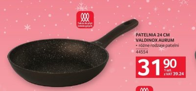 Patelnia 24 cm Valdinox Aurum promocja w Selgros