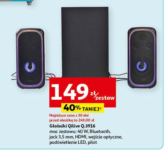 Głośnik q.3916 Qilive promocja