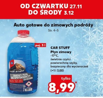 Płyn zimowy -17°C promocja w Kaufland