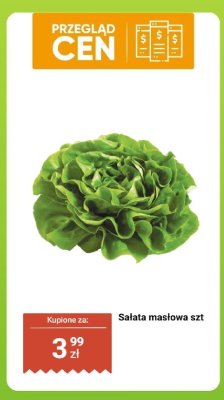 Sałata promocja w Dino