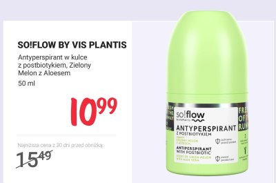 Antyperspirant w kulce z postbiotykiem, Zielony Melon z Aloesem promocja w Rossmann