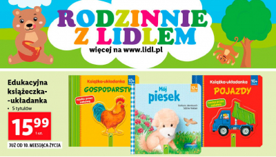 Książka-układanka - gospodarstwo promocja