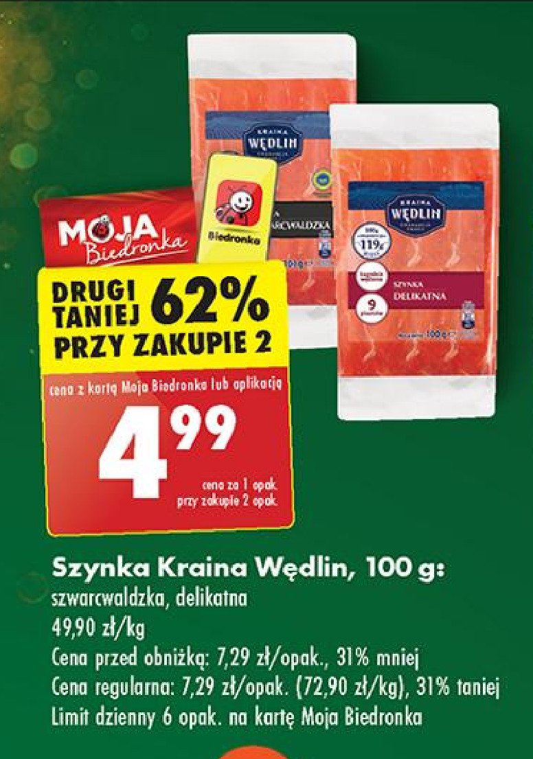 Szynka szwarcwaldzka Kraina wędlin promocja