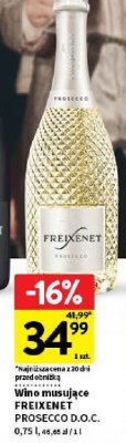 Wino musujące FREIXENET PROSECCO D.O.C. promocja w Intermarche