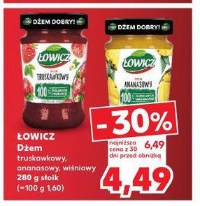 Dżem ananasowy Łowicz promocja