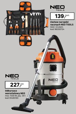 Zestaw narzędzi ręcznych NEO TOOLS promocja w Leroy Merlin