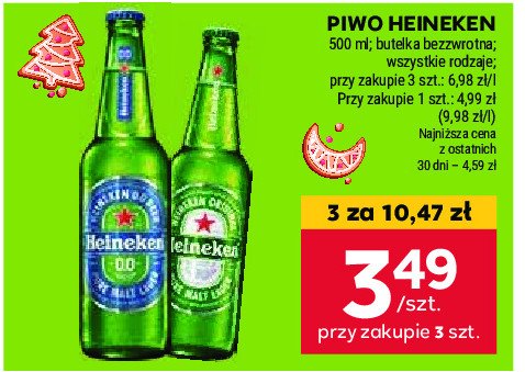 Piwo Heineken promocja w Stokrotka