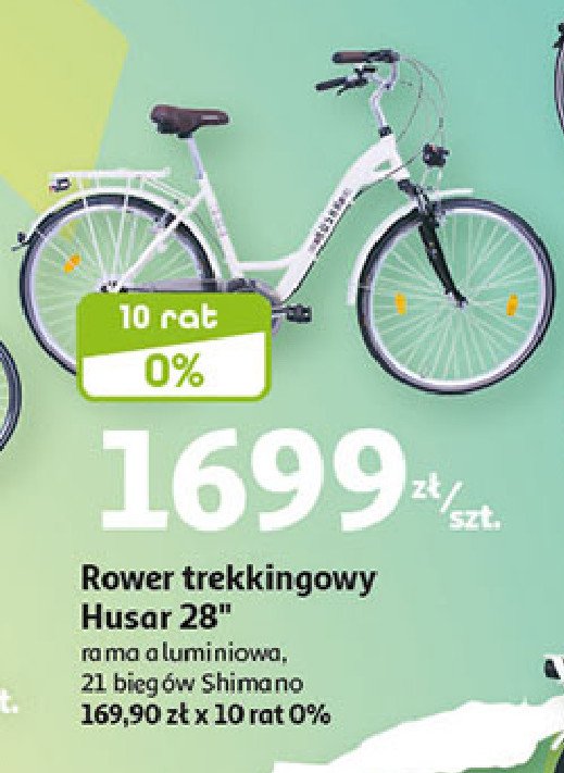 Rower trekkingowy 28" husar promocja