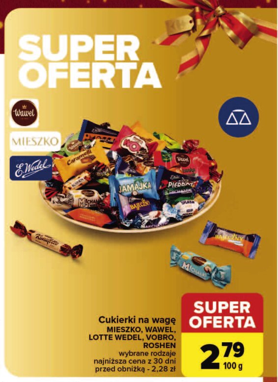 Cukierki mix Roshen promocja