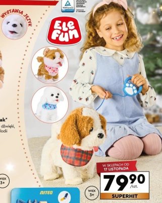 Zabawka interaktywny pluszak promocja w Biedronka