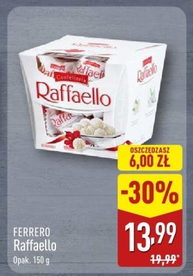 Raffaello Ferrero 150 g promocja w Aldi