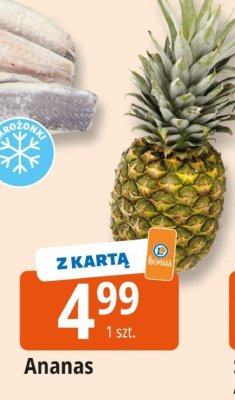 Ananas kawa艂ki Auchan r贸偶norodne (logo czerwone) promocja w Leclerc