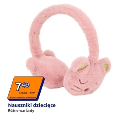 Nauszniki dziecięce promocja w Action
