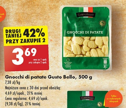 Gnocchi di patate Gustobello promocja