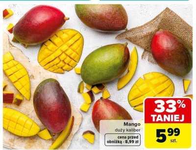 Mango duży kaliber promocja w Carrefour