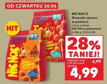 Orzeszki big double size Lorenz nic nac's promocja w Kaufland