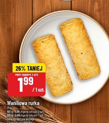 Waniliowa rurka promocja w POLOmarket
