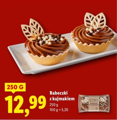 Babeczki z kajmakiem promocja w Lidl
