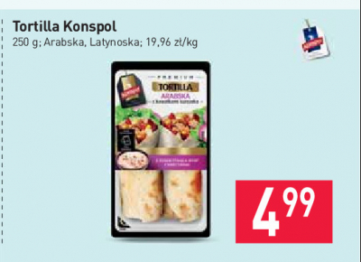 Tortilla arabska Konspol promocja