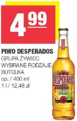 Piwo Desperados promocja w SPAR