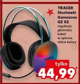 Słuchawki gamezone gz x2 Tracer promocja w Kaufland