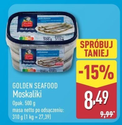 Moskaliki Golden Seafood promocja w Aldi