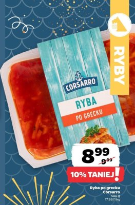 Ryba po grecku Corsarro promocja w Netto