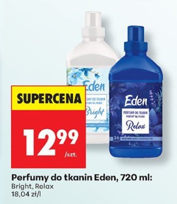 Perfumy do tkanin Eden Bright, 720 ml promocja w Biedronka