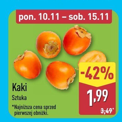 Kaki Sztuka promocja w Aldi