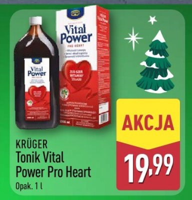 Tonik Vital Power Pro Heart Krüger promocja w Aldi