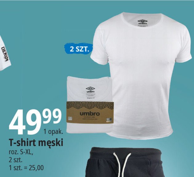 T-shirt m臋ski s-xl Umbro promocja