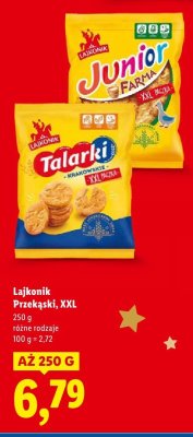 Przekąski Talarki promocja w Lidl