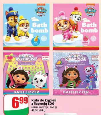 Kula do kąpieli z licencją EDG, różne rodzaje promocja w Dino