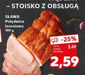 Polędwica łososiowa Sława promocja