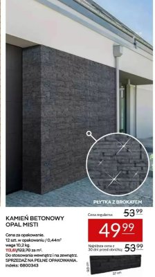 Kamień dekoracyjny betonowy Opal Misti Abra Meble promocja w Abra Meble