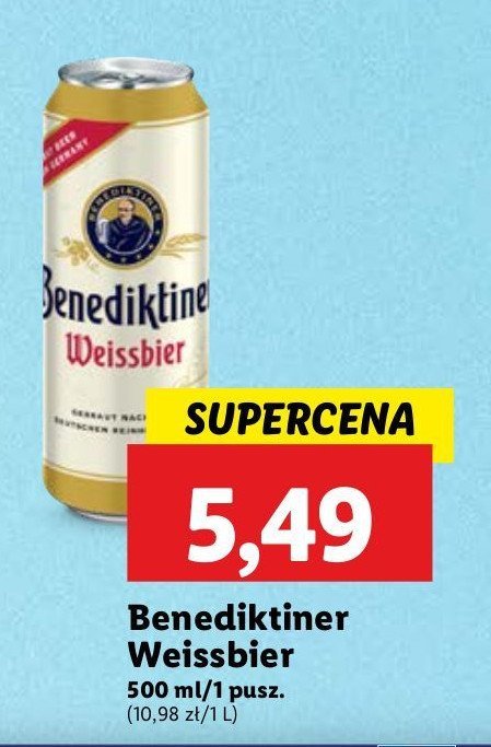 Piwo Benediktine weissbier promocja