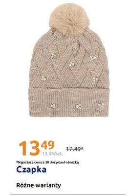 Czapka damska promocja w Action