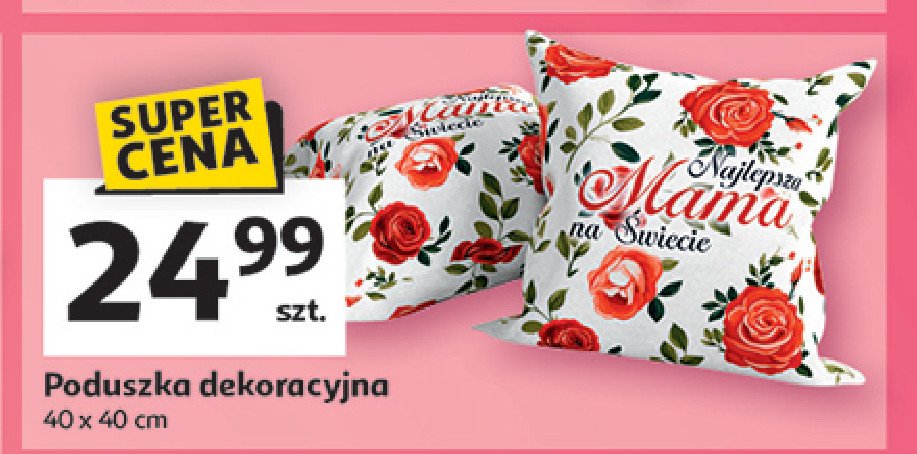 Podusza dekoracyjna 40 x 40 cm promocja